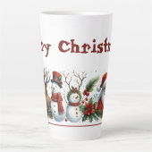 A Holly-Jolly Gathering Latte Mok (Voorkant)