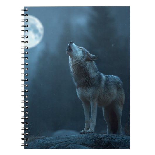 A Howling Wolf Notitieboek (Voorkant)