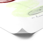 A Hug in een glas Poster (Hoek)