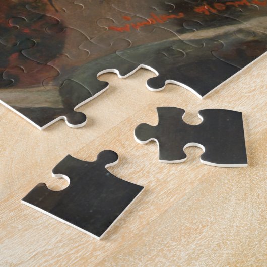 A Huntsman en Dogs Legpuzzel (Zijkant)