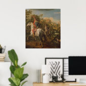 A Hussar op horseback, 1773 Poster (Thuiskantoor)