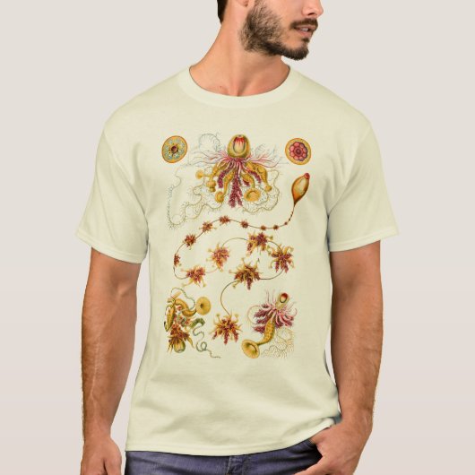 A Hydrozan - Siphonophores T-shirt (Voorkant)