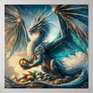 A.I. Dragon Eggs Koppeling Poster