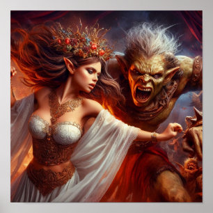 A.I. Princess en Goblin Poster