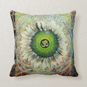 A imprimé le coussin de les deux côtés