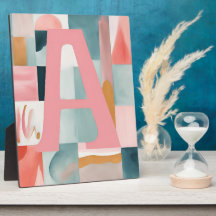 A in Roze AI-kunst