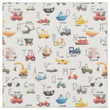 A is for Airplane B is for Bus - abc transportatio