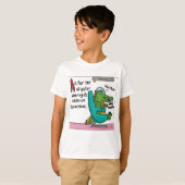 A is voor Adobo T-Shirt (Voorkant volledig)