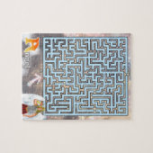 A is voor Angel Maze Puzzle Legpuzzel (Horizontaal)