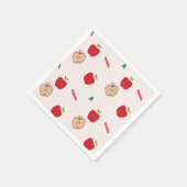 A is voor appelroze servet (Hoek)