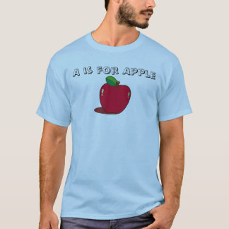 A is voor Apple T-shirt