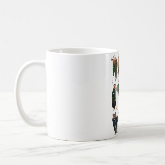 A is voor dieren als dierenverzorgers koffiemok (Links)