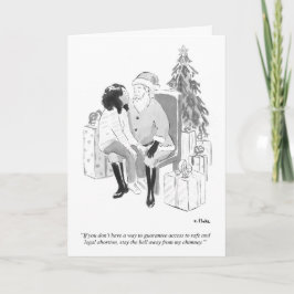 A is voor Emily Flake Holiday Kaart