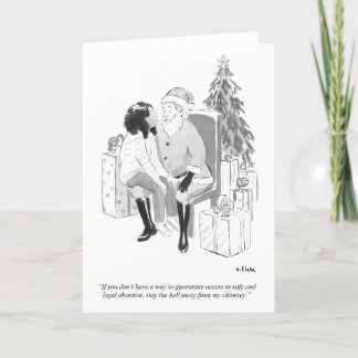 A is voor Emily Flake Holiday Kaart