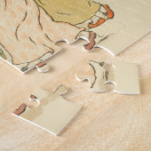 A is voor teruggezette Kinderen van Apple Pie Legpuzzel (Zijkant)