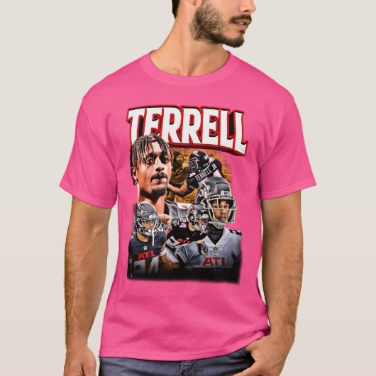 A.J. Terrell Jr Bootleg Tshirt (Voorkant)