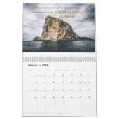 A jaar in Psalms-agenda Kalender (Feb 2026)