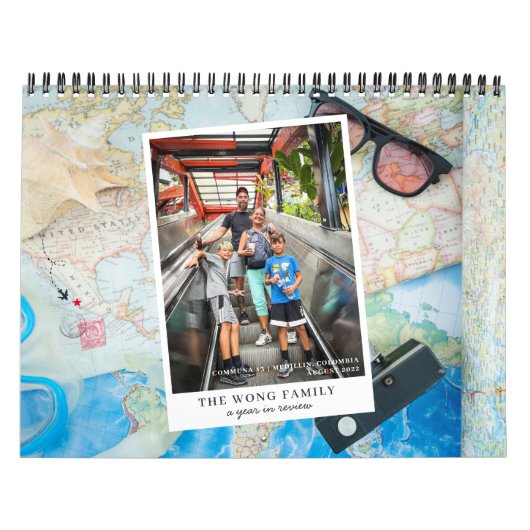 A jaar in Review | 82 Fotoreizen Kalender (Hoes)