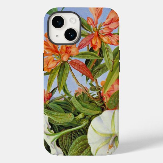 A Javan Rhododendrum en Ipomoea Case-Mate iPhone Case (Achterkant)