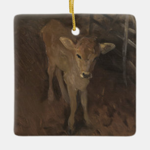 A Jersey Calf Keramisch Ornament
