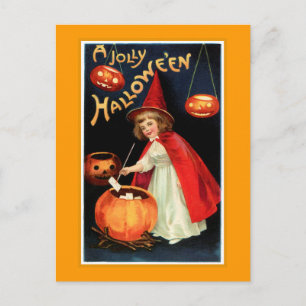 A Jolly Halloween Briefkaart