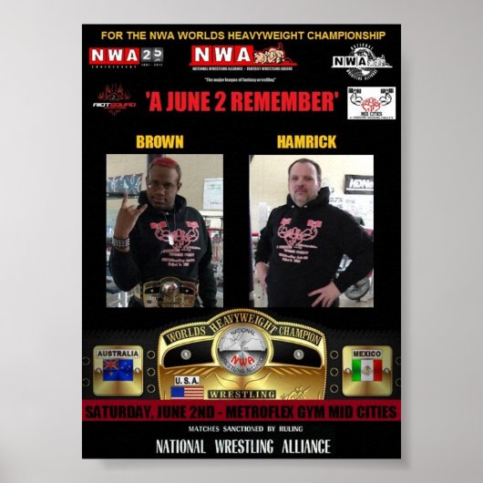 A June 2 remember event poster (Devant)