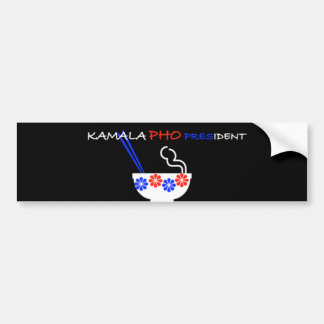 A Kamala Harris Pho Président Bumper Sticker Yummy