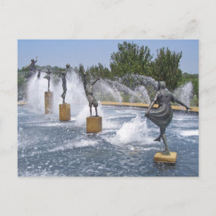 A Kansas City, Missouri Fountain Briefkaart