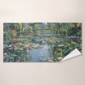 A kappa has been added to Claude Monet's "Water Li (Serviette de bain)