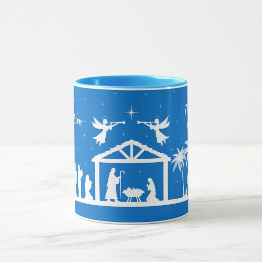 A King Is Born - Nativity Scene Mug  (Centre)