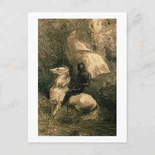 A Knight, c.1885 Briefkaart