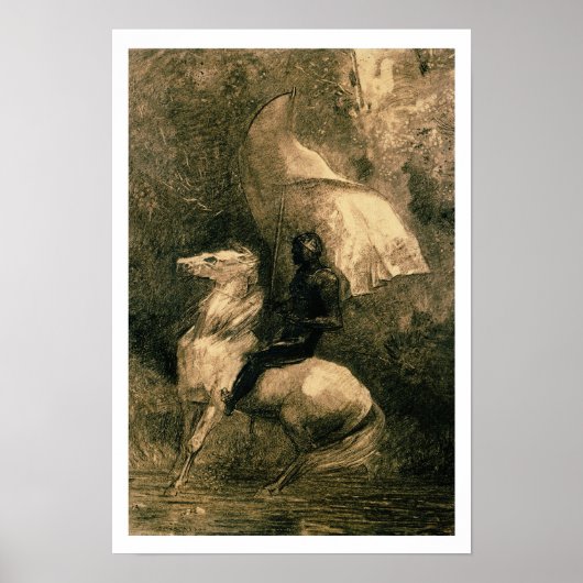 A Knight, c.1885 Poster (Voorkant)
