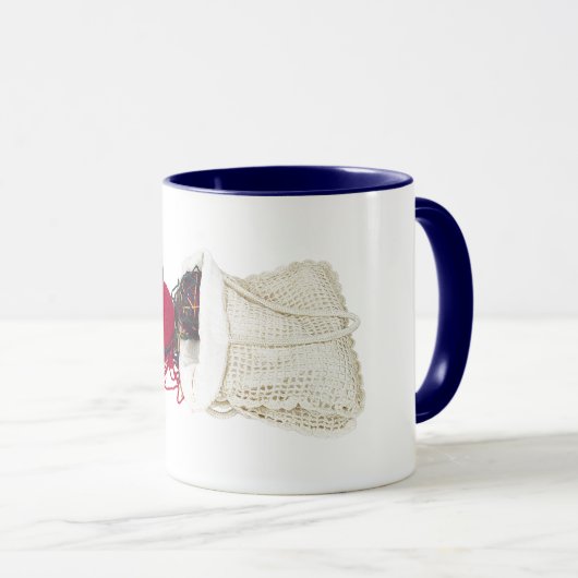 A Knitter's tas Mok (Voorkant rechts)