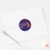 A Koi Among the Stars - autocollant (Enveloppe)
