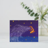 A Koi Among the Stars - carte postale (Debout devant)
