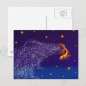 A Koi Among the Stars - carte postale (Devant / Derrière)