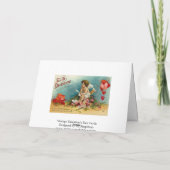 À la carte de la Saint-Valentin pour mari (Dos)