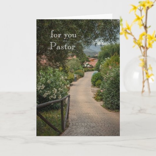 À la carte du pasteur (Fleur jaune)