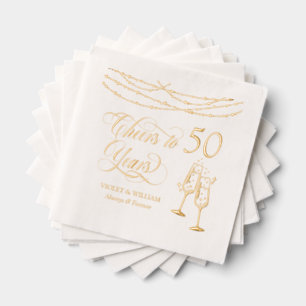 À la fête d'anniversaire de mariage de 50 ans