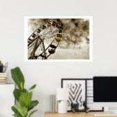 À la foire 10 Poster Print (Bureau à domicile)