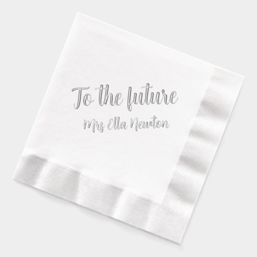 À la future mariée, fête de mariage (Gauche)