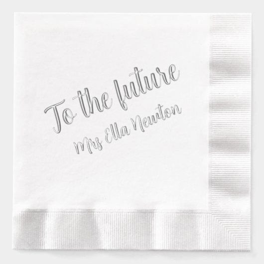 À la future mariée, fête de mariage (Recto)