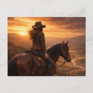 À la lumière | Art équestre | Carte postale
