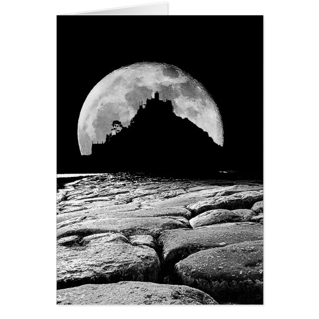 À la lumière de la lune argentée. (Devant)