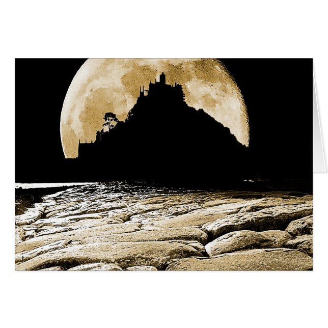 À la lumière de la lune sépia (Devant horizontal)