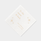 À la Lune et le dos Mariage romantique dire (Droite)