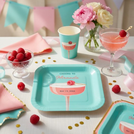 À la [Nom] Assiette de fête avec cocktail