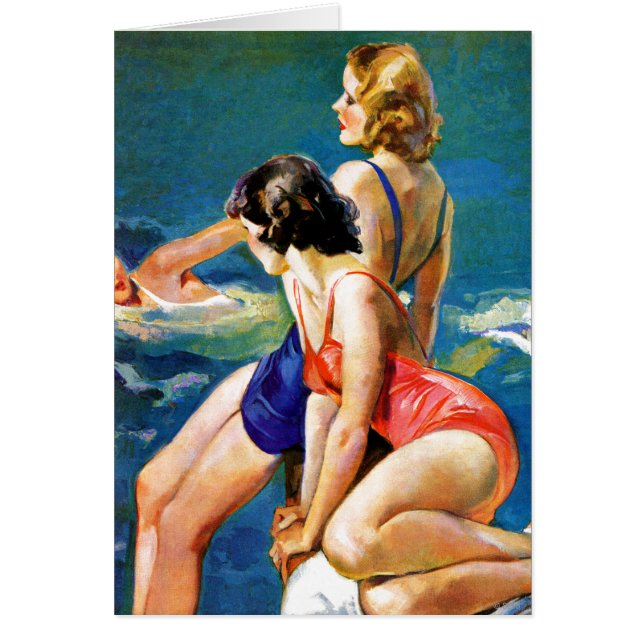 À la piscine (Devant)