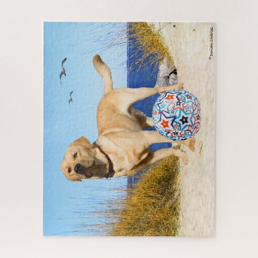 "À La Plage" Jigsaw Puzzle (Vertical)