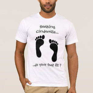 À la recherche de Cinderella gents avec t-shirt